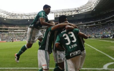 Palmeiras estreia no Brasileirão com goleada contra o Atlético-PR